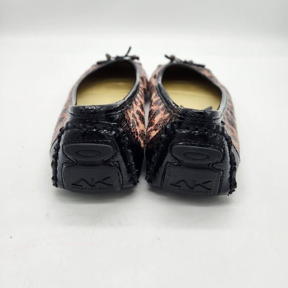 AK Anne Klein Womens 7.5M Ballet Flats Cheetah Print Driving Shoes MAINTHEICEM - Picture 6 of 12